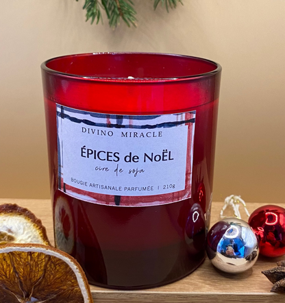 Bougie Épices de Noël