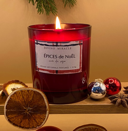 Bougie Épices de Noël